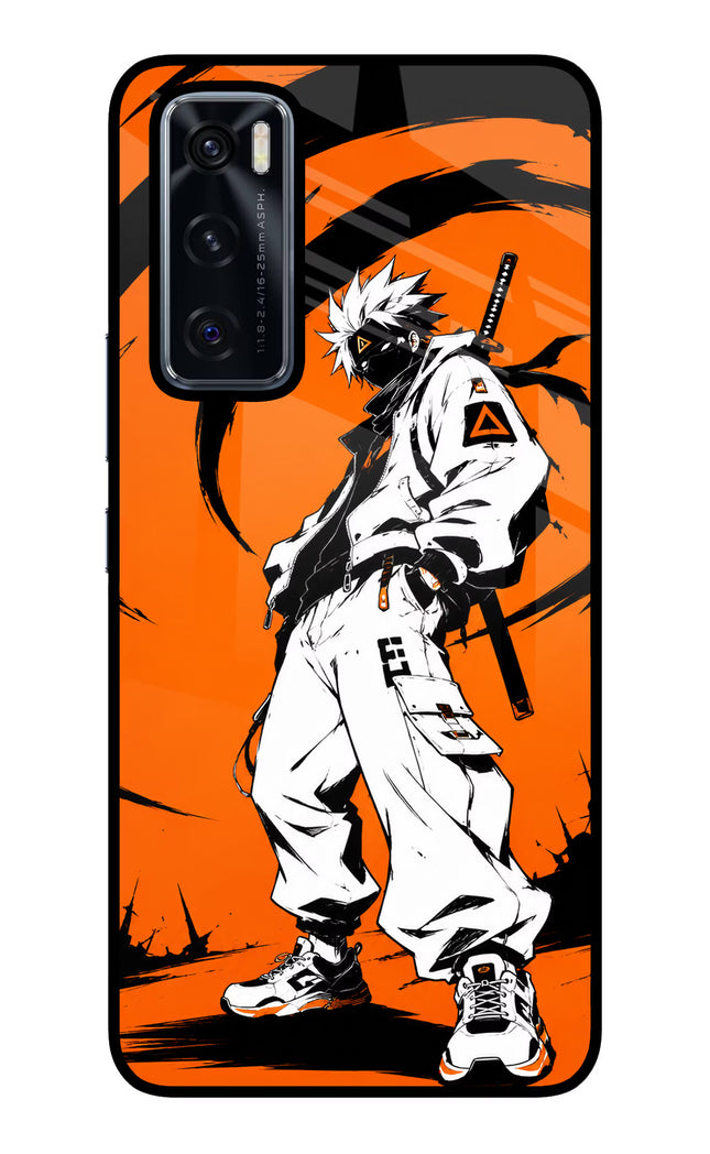 Street Samurai  Vivo V20 SE Glass Case