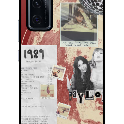 Taylor Swift Vivo V20 SE Glass Case