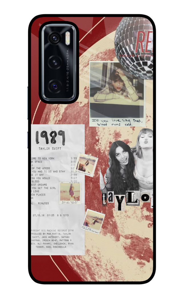 Taylor Swift Vivo V20 SE Glass Case
