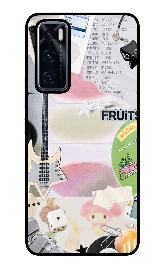 Softcore case Vivo V20 SE Glass Case