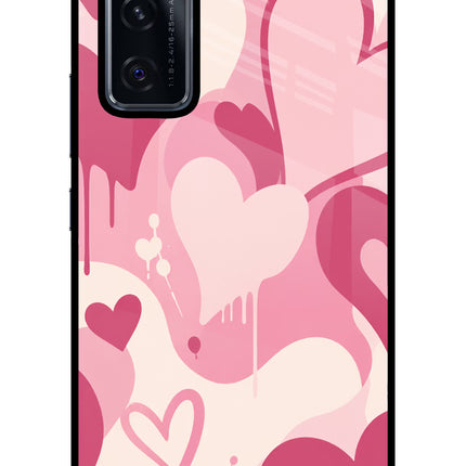 Hearty case Vivo V20 SE Glass Case