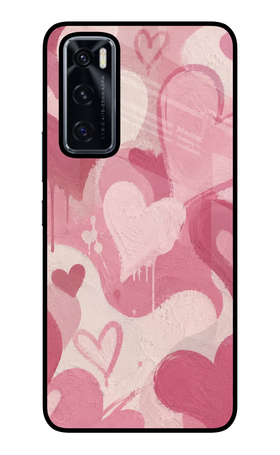 Hearty case Vivo V20 SE Glass Case