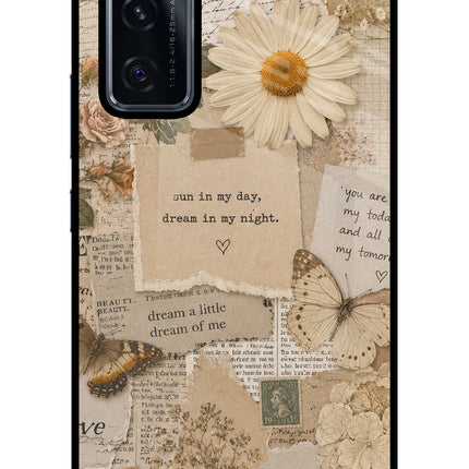 Vintage case Vivo V20 SE Glass Case