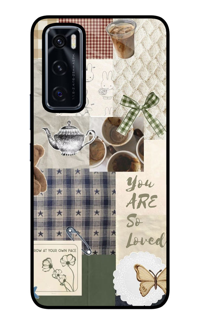 Cookie Vivo V20 SE Glass Case