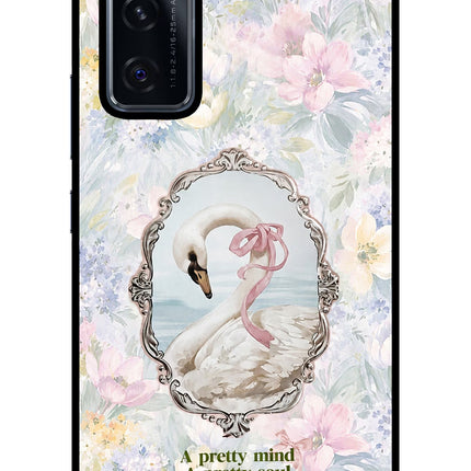 Pretty Mind Pretty Soul Vivo V20 SE Glass Case