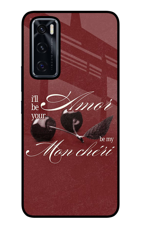 Velvet Cherry Vivo V20 SE Glass Case