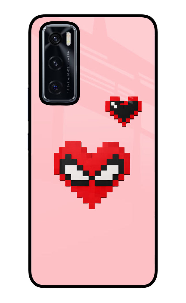 Gwen Heart Vivo V20 SE Glass Case