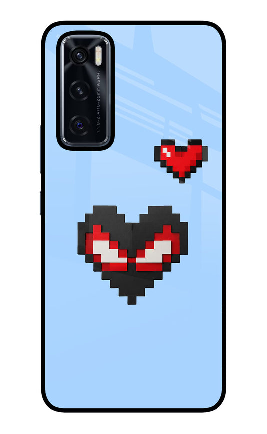 Peter Heart Vivo V20 SE Glass Case
