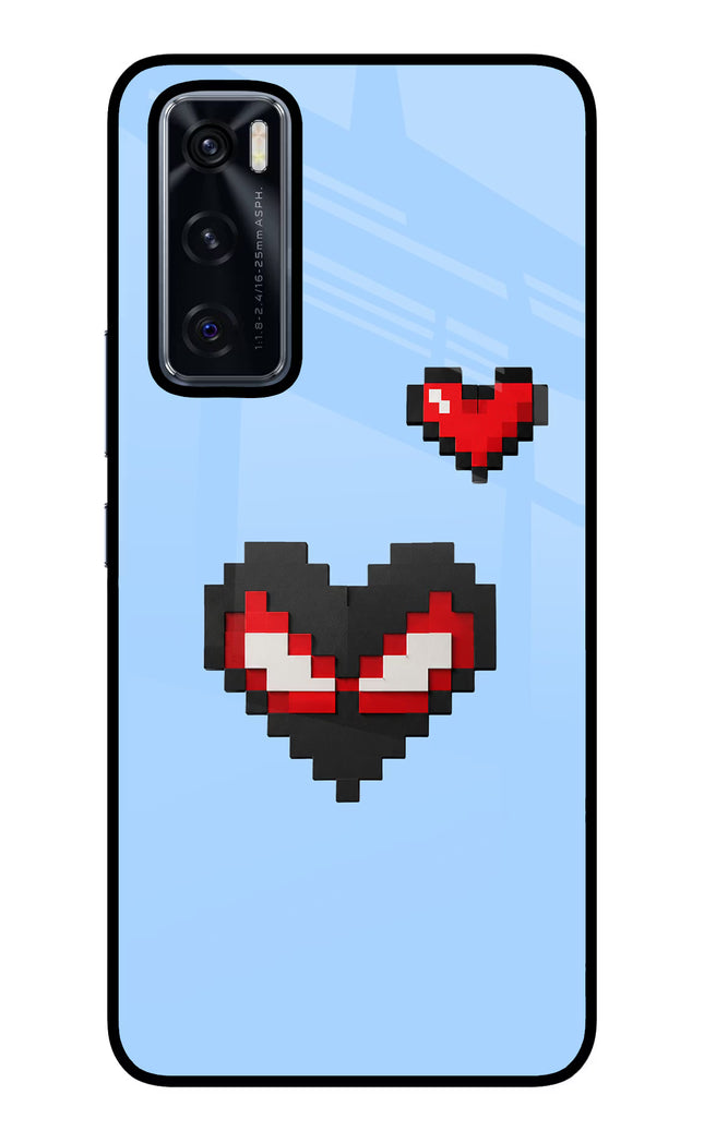 Peter Heart Vivo V20 SE Glass Case
