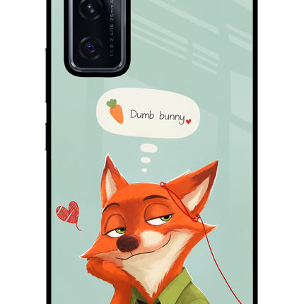 Nick Charm Vivo V20 SE Glass Case