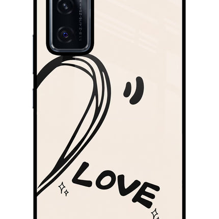 Soul Line Vivo V20 SE Glass Case