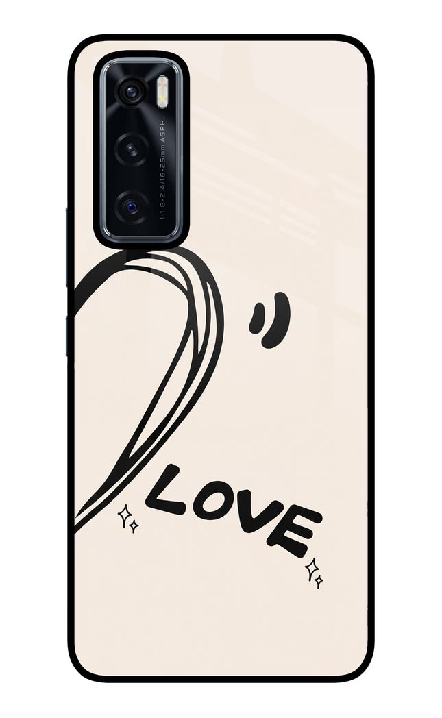 Soul Line Vivo V20 SE Glass Case