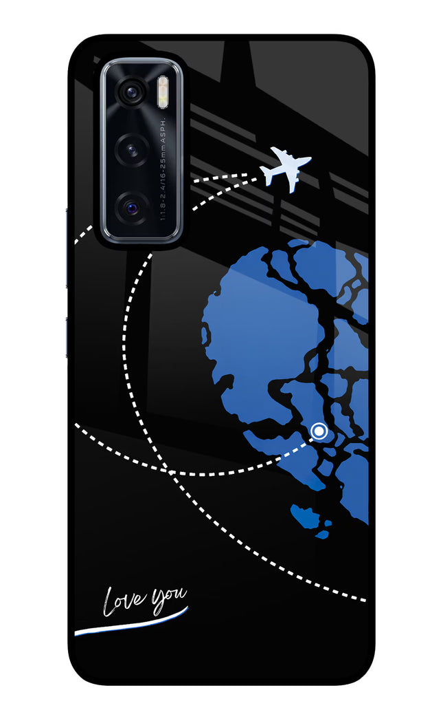 Love Orbit Vivo V20 SE Glass Case