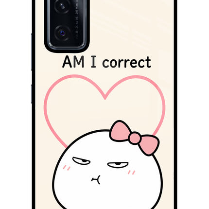 Always Right Vivo V20 SE Glass Case