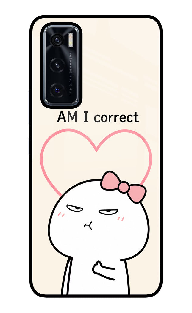 Always Right Vivo V20 SE Glass Case