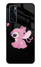Angel Crush Vivo V20 SE Glass Case