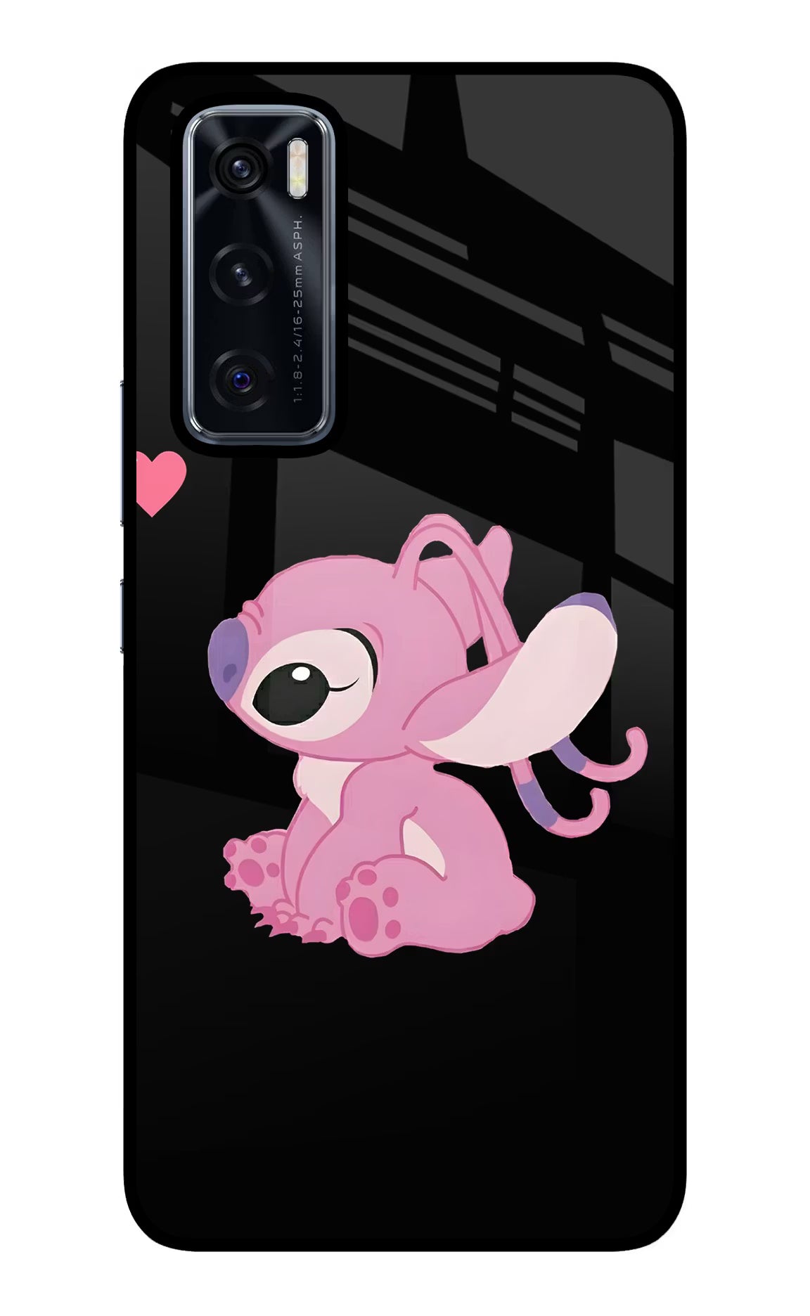 Angel Crush Vivo V20 SE Glass Case
