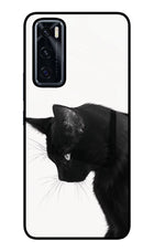 Shadow Gaze Vivo V20 SE Glass Case