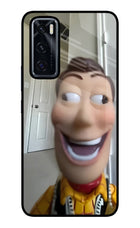 Side Eye Woody Vivo V20 SE Glass Case