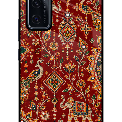Laal Riwaaz Vivo V20 SE Glass Case