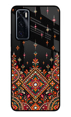 Noir Mehfil Vivo V20 SE Glass Case
