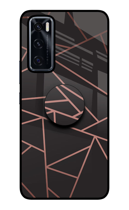 Geometric Pattern Vivo V20 SE Glass Case