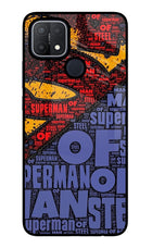 Superman Oppo A15/A15s Glass Case