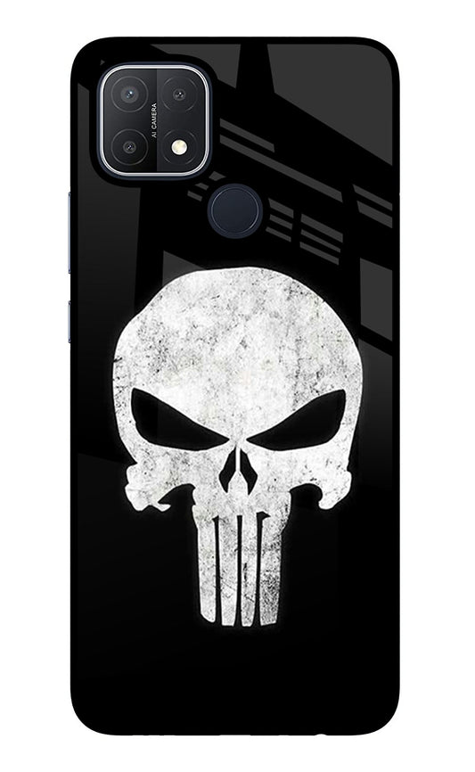 Punisher Skull Oppo A15/A15s Glass Case