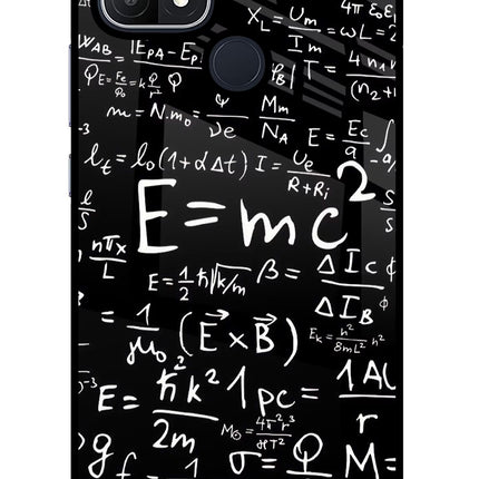 Physics Formula Oppo A15/A15s Glass Case