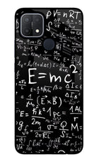 Physics Formula Oppo A15/A15s Glass Case