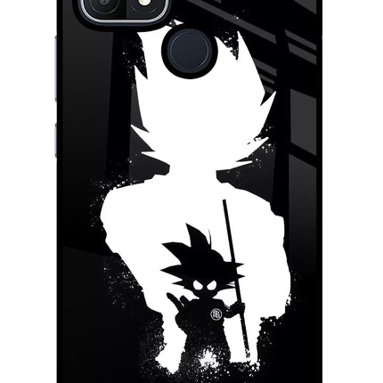 Goku Shadow Oppo A15/A15s Glass Case