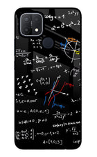Mathematics Formula Oppo A15/A15s Glass Case