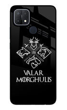 Valar Morghulis | Game Of Thrones Oppo A15/A15s Glass Case