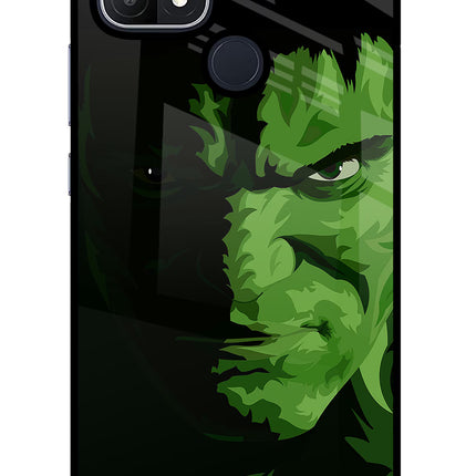 HULK Oppo A15/A15s Glass Case