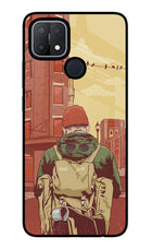 Adventurous Oppo A15/A15s Glass Case