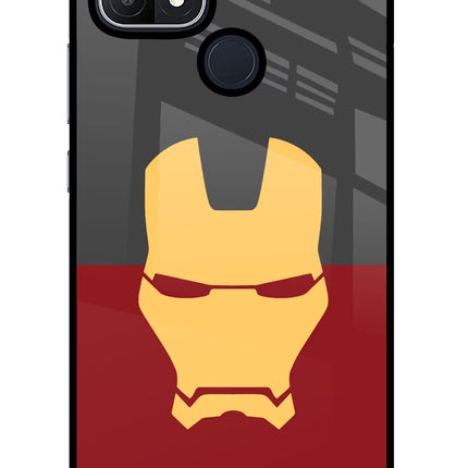 Ironman Oppo A15/A15s Glass Case