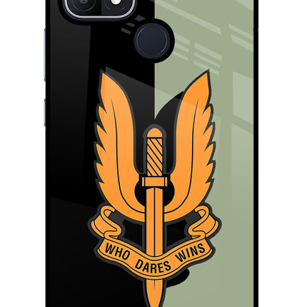 Balidan Logo Oppo A15/A15s Glass Case