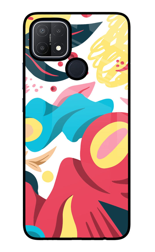 Trippy Art Oppo A15/A15s Glass Case