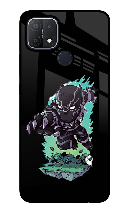 Black Panther Oppo A15/A15s Glass Case