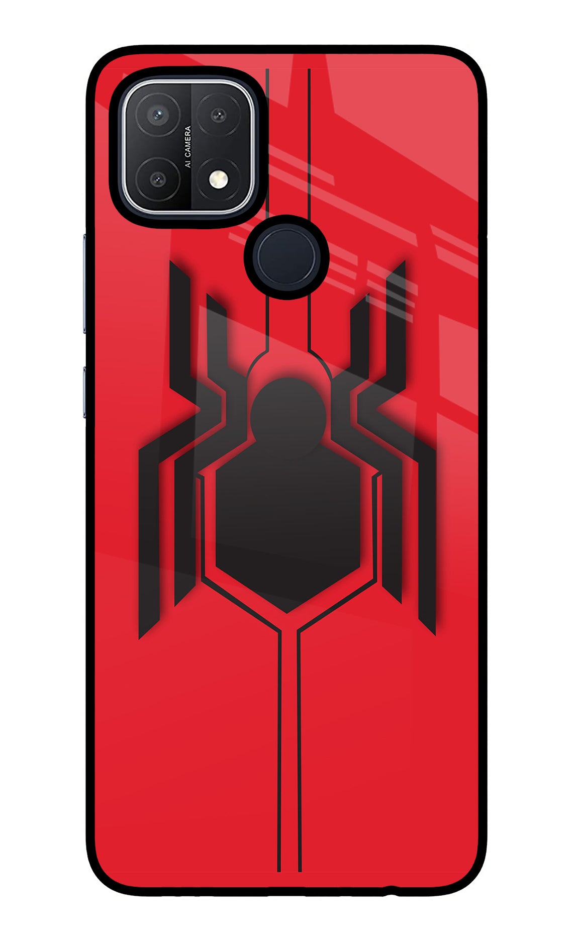 Spider Oppo A15/A15s Glass Case