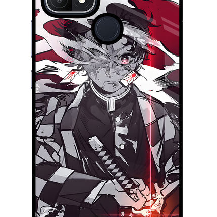 Demon Slayer Oppo A15/A15s Glass Case