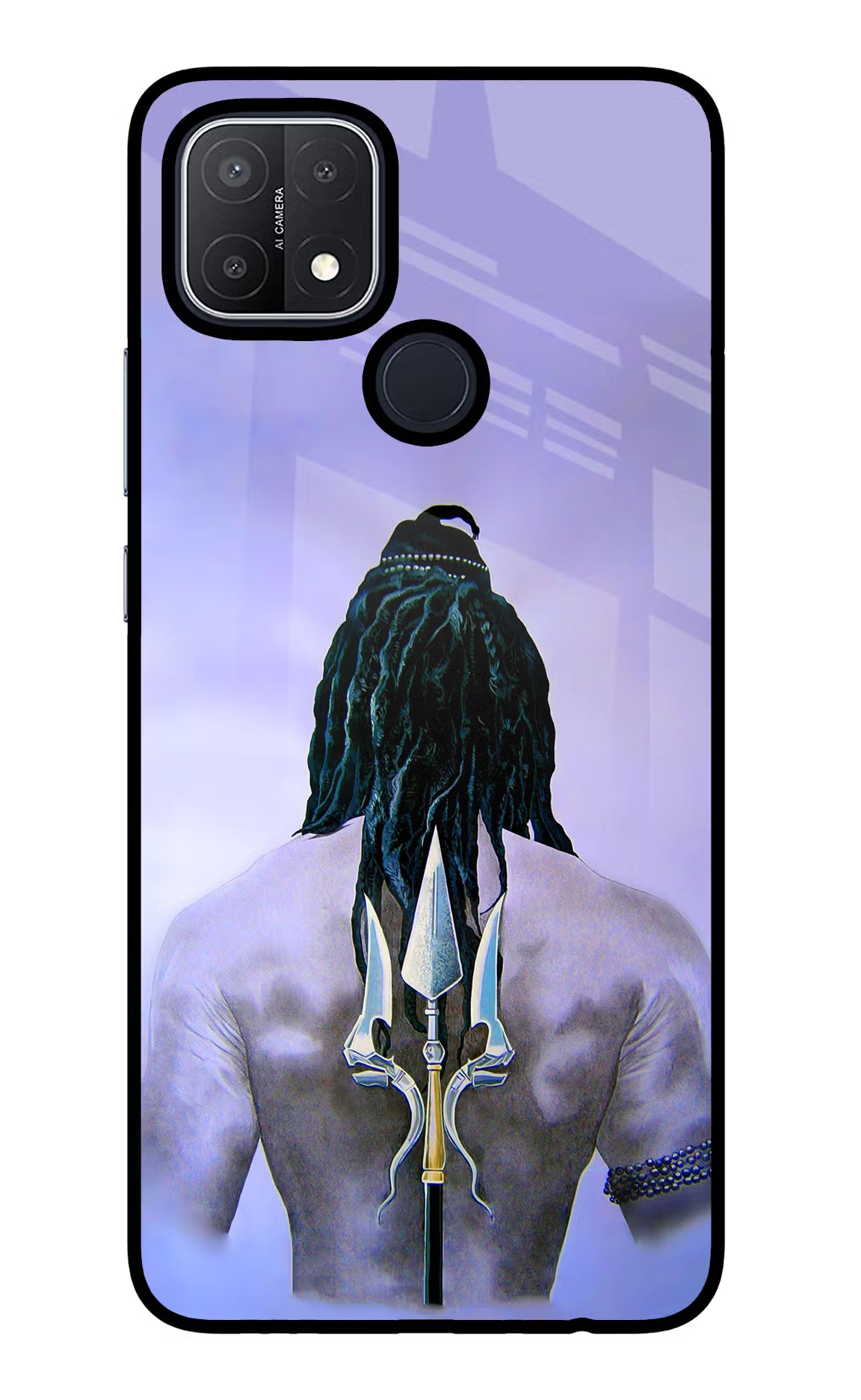 Shiva Oppo A15/A15s Glass Case