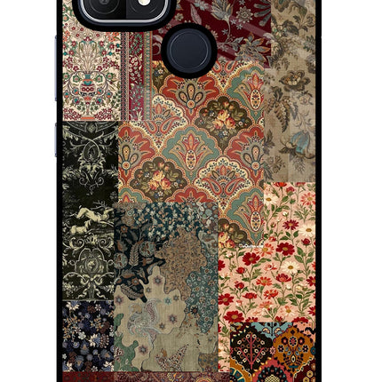 Desi Print Oppo A15/A15s Glass Case