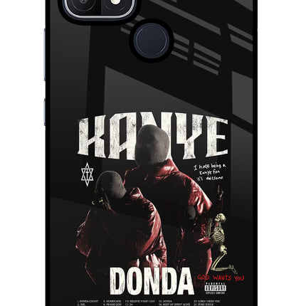 Donda Kanye West Oppo A15/A15s Glass Case