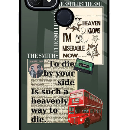 The Smiths Oppo A15/A15s Glass Case