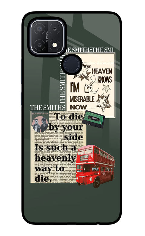 The Smiths Oppo A15/A15s Glass Case
