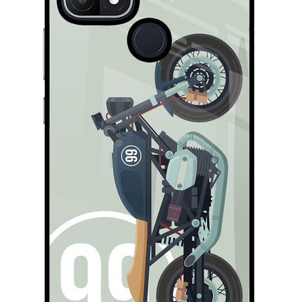 Classic Cafe Racer 99 Oppo A15/A15s Glass Case