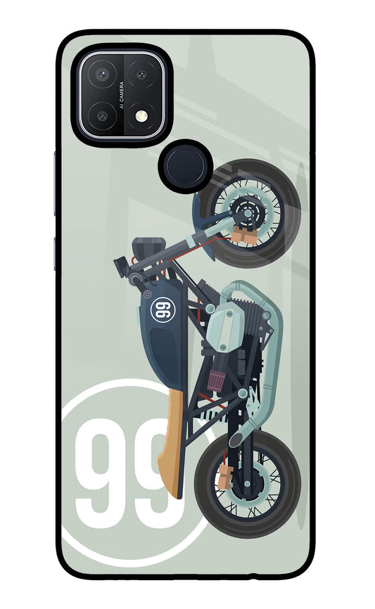 Classic Cafe Racer 99 Oppo A15/A15s Glass Case
