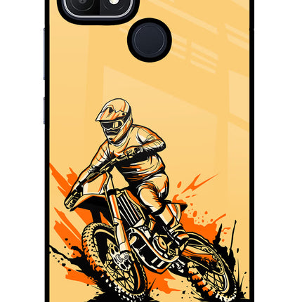 Off-Road Fury Oppo A15/A15s Glass Case