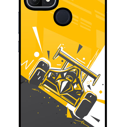 Track King Oppo A15/A15s Glass Case